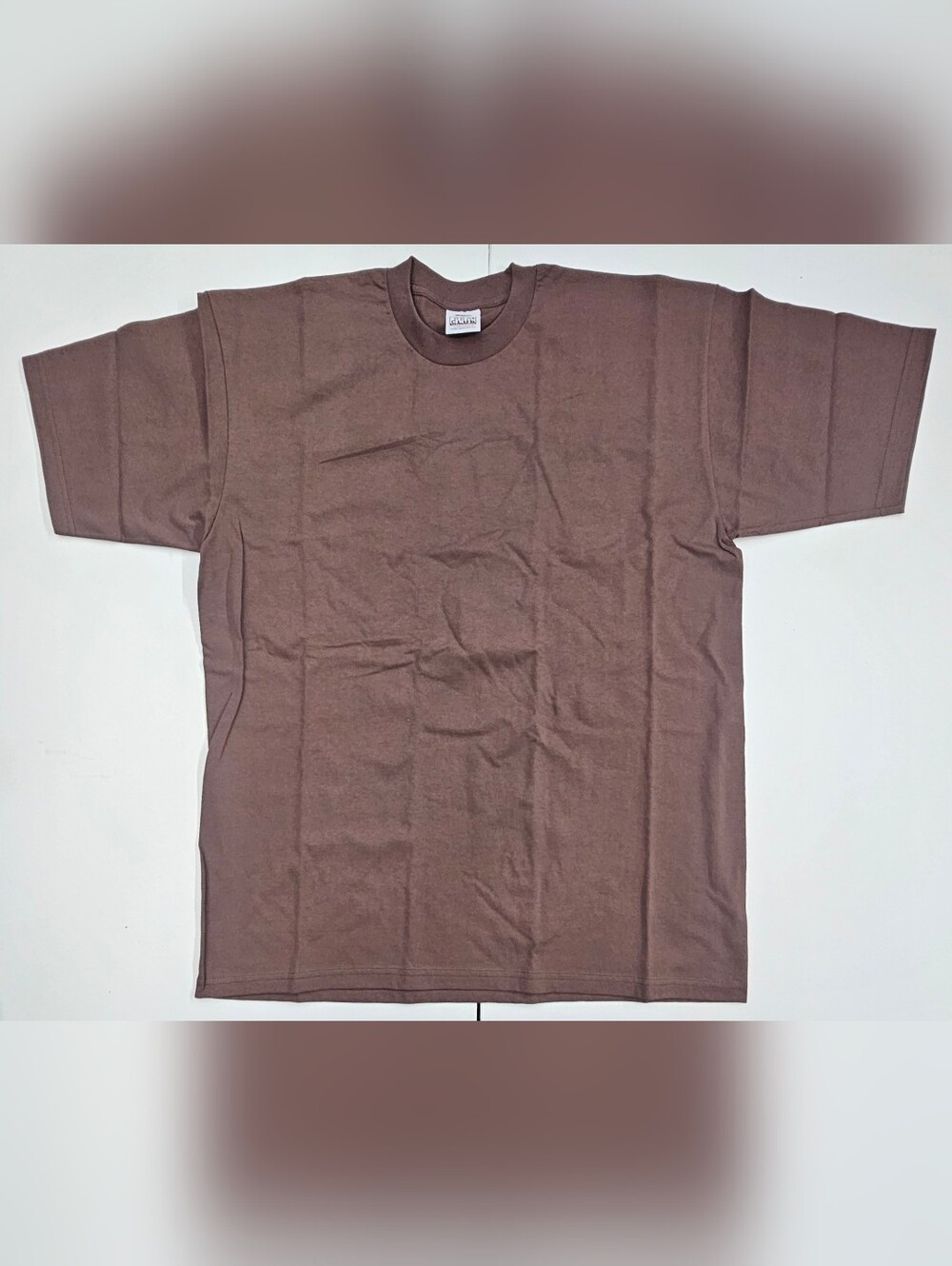 Pro Club Heavyweight Crew Neck T-Shirt 2XL Brown